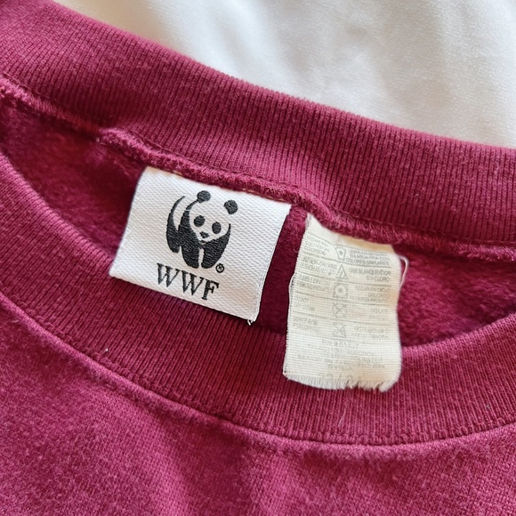 Vintage Y2K WWF Zebra Sweatshirt - Picture 6 of 6